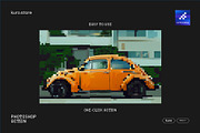 Pixel-8 Ai enhanced photoshop effect, a Texture Graphic by kuro (Thumbnail 4 of 8)