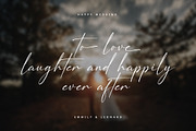 Golden Partline | Modern Handwritten, a Script Font by MJB Letters (Thumbnail 4 of 12)