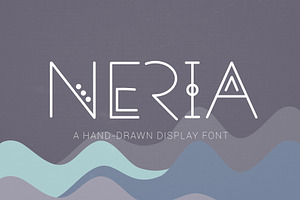 Neria Ornate Display Font