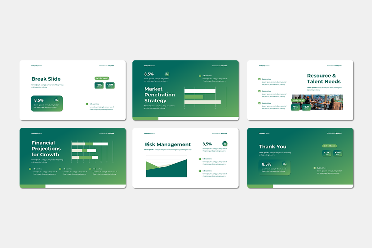 A Business Growth Strategy - Keynote, a Presentation Template by QR Design Studio (Photo 3 of 3)