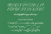 Bombyes Shigter Bold Brush Font, a Script Font by stylishtype.co (Thumbnail 18 of 20)