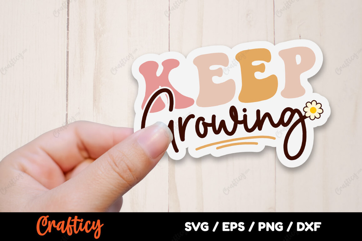 Inspirational Retro Sticker SVG Bund, a Healthcare Illustration by Crafticy (Photo 2 of 5)