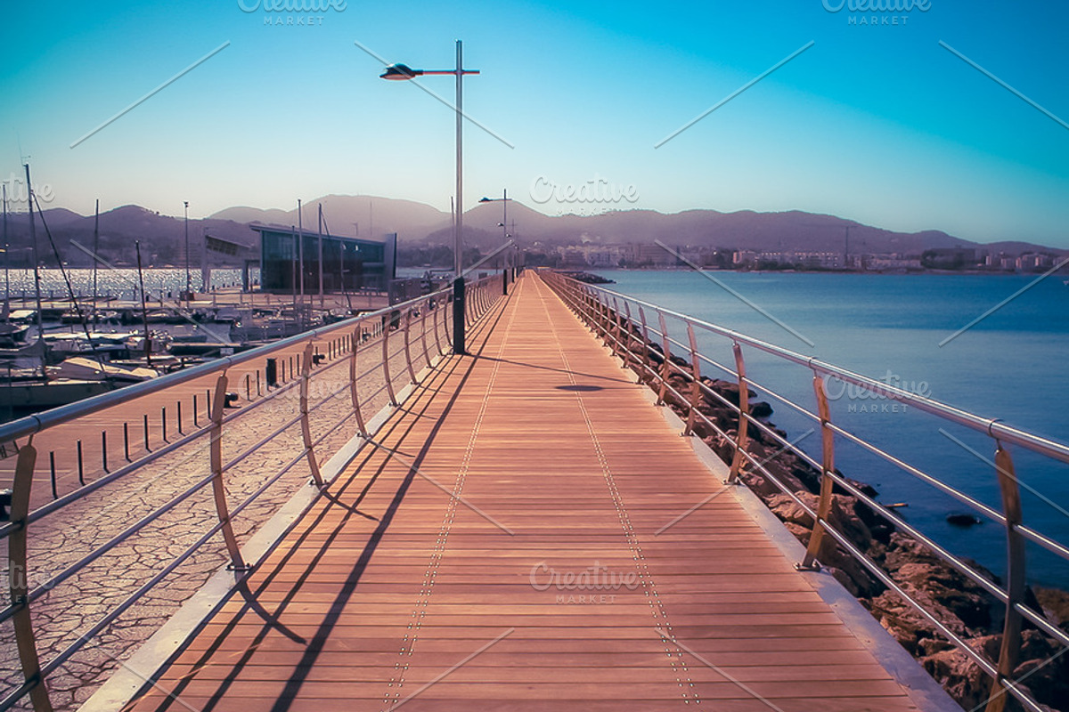 Harbour Jetty over Water, a Photo by cassini_photography (Photo 2 of 2)