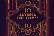 SALE Art Deco Toolkit, a Background Graphic by Cruzine (Thumbnail 67 of 111)