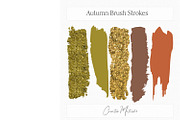 Autumn Brush Strokes Clipart, a Seasonal Illustration by Creative Matrix82 (Thumbnail 4 of 6)