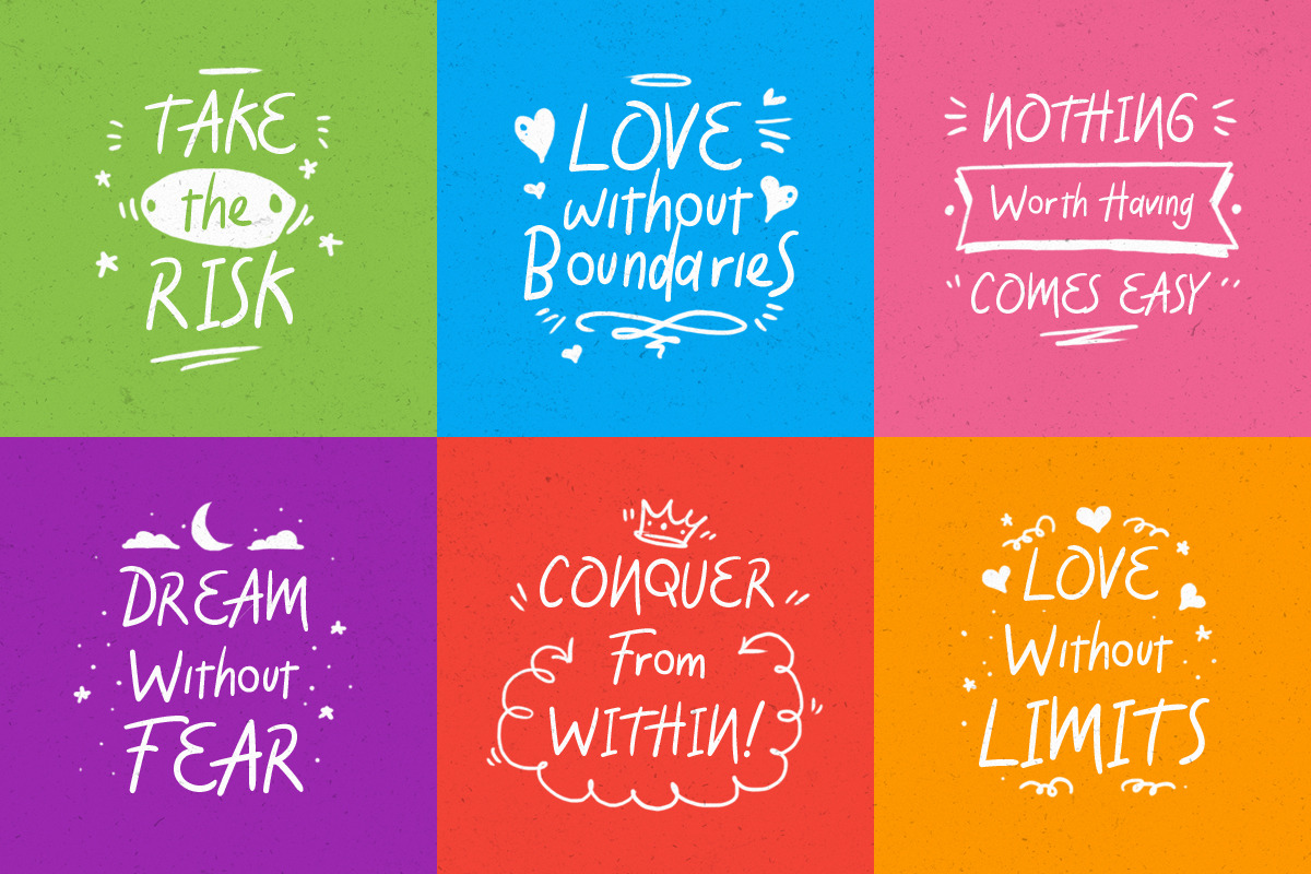 Holiday Font preview 6