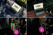 34 Halloween Party Event Mockups, an Advertising Mockup by Vitora Mockup (Thumbnail 11 of 12)