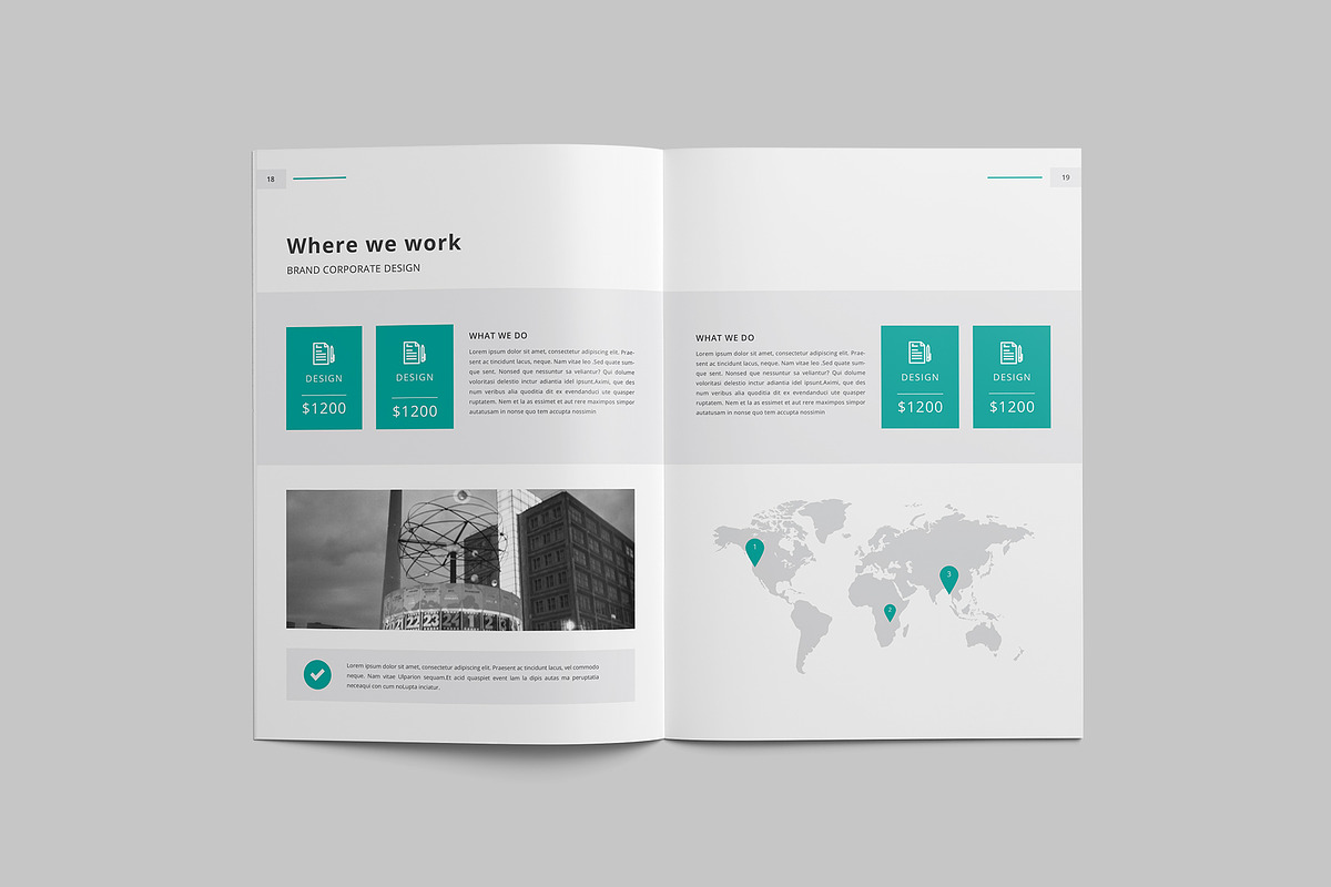 Brochures templates, a Brochure Template by Tanber Hossen (Photo 4 of 13)