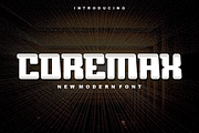 Coremax - Font, a Sans Serif Font by artchiles_design (Thumbnail 1 of 5)