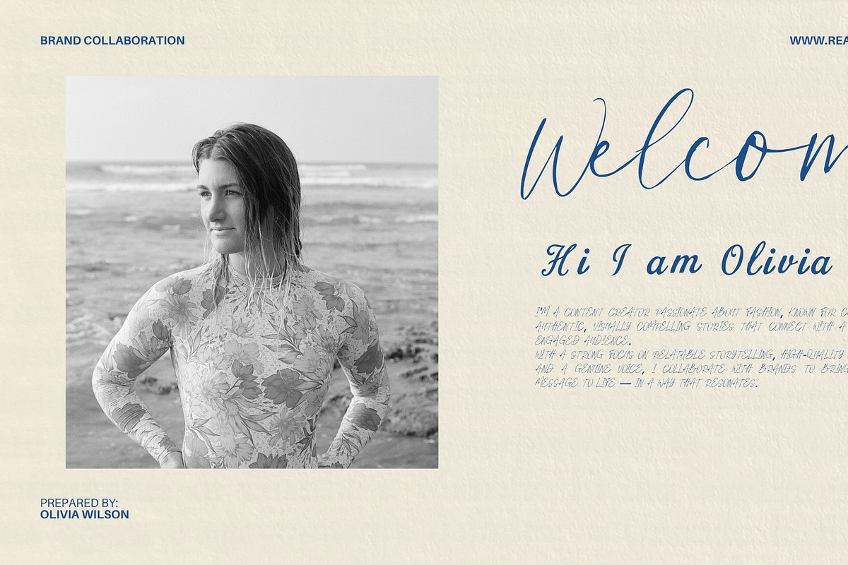 Elegant Handwritten Script Font, a Script Font by elfy creative (Photo 4 of 8)