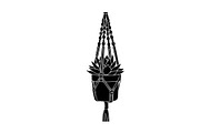 Macrame Plant Hanger Bundle, an Illustration by Creativeshirt (Thumbnail 30 of 31)