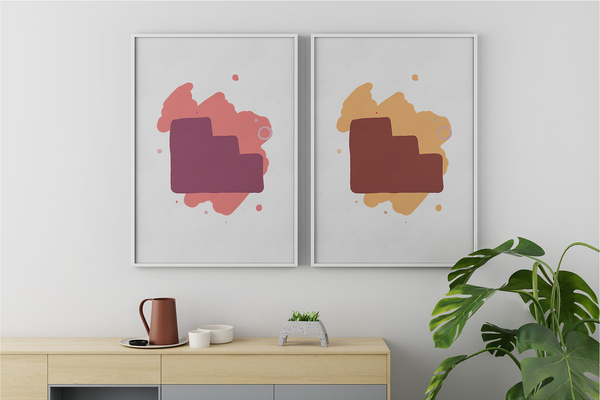 Interior Picture Frame Mockups, a Mockup by Runend (Photo 6 of 13)