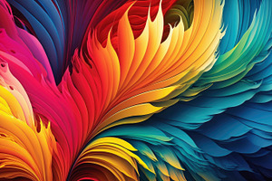 Color Explosion Pattern.