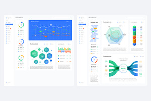 vector set of infographics