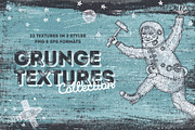Grunge Textures Collection, a Texture Graphic by pixelbuddha.net (Thumbnail 1 of 11)