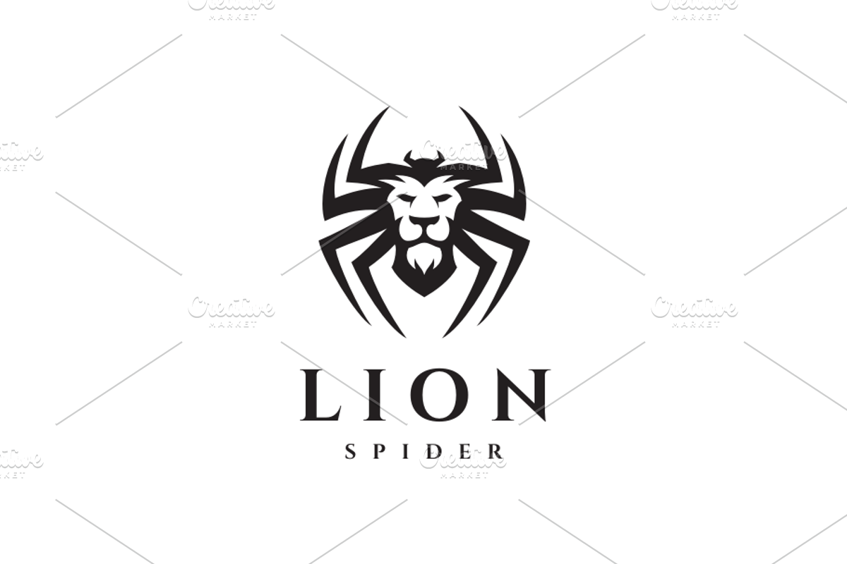 Lion Spider Logo, a Branding & Logo Template by yopie (Photo 3 of 3)