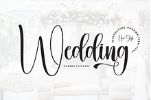Wedding | Script Font