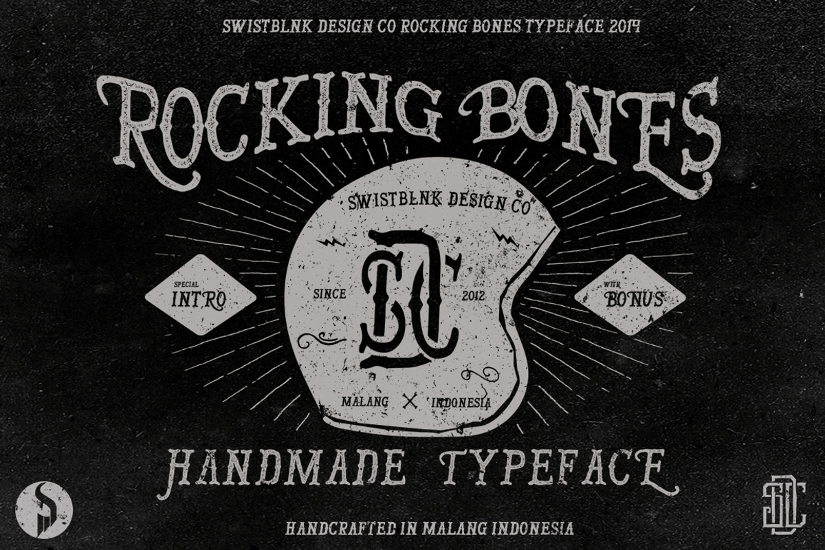 Rocking Bones Typeface