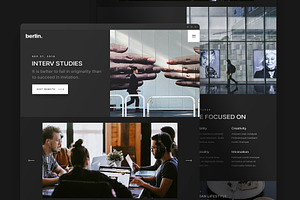 Berlin - Agency Website Template