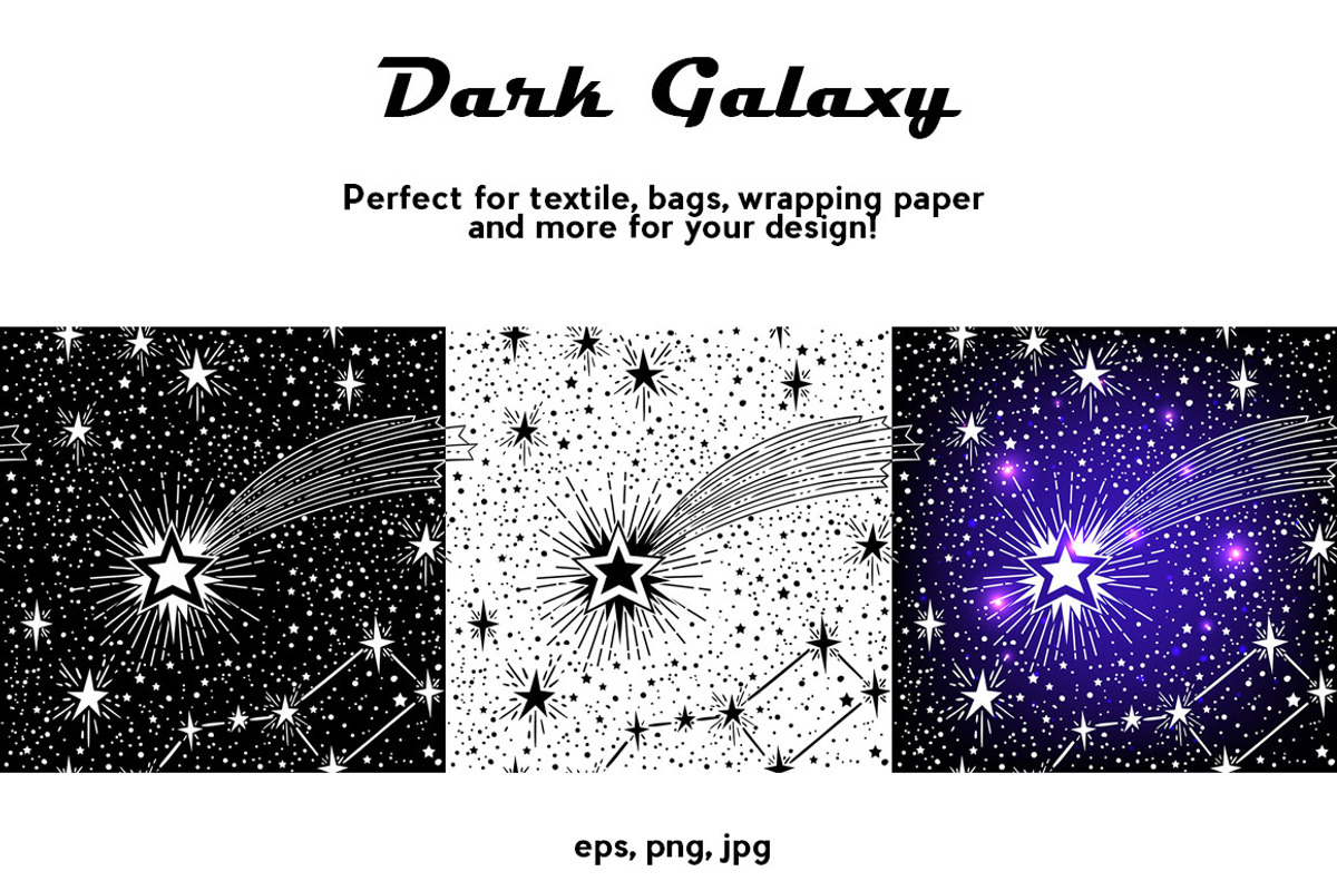 Dark Galaxy, an Object Graphic by Anastasia (Photo 6 of 15)