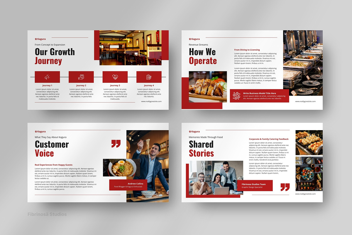 Japanese Food Restaurant Pitch Deck preview 4