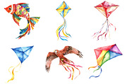 Beautiful Kite Clipart Bundle, an Illustration by Pixels.Craft (Thumbnail 3 of 9)
