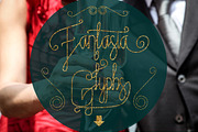 Fantasia Monoline Calligraphy +Bonus, a Script Font by FHFont (Thumbnail 3 of 8)