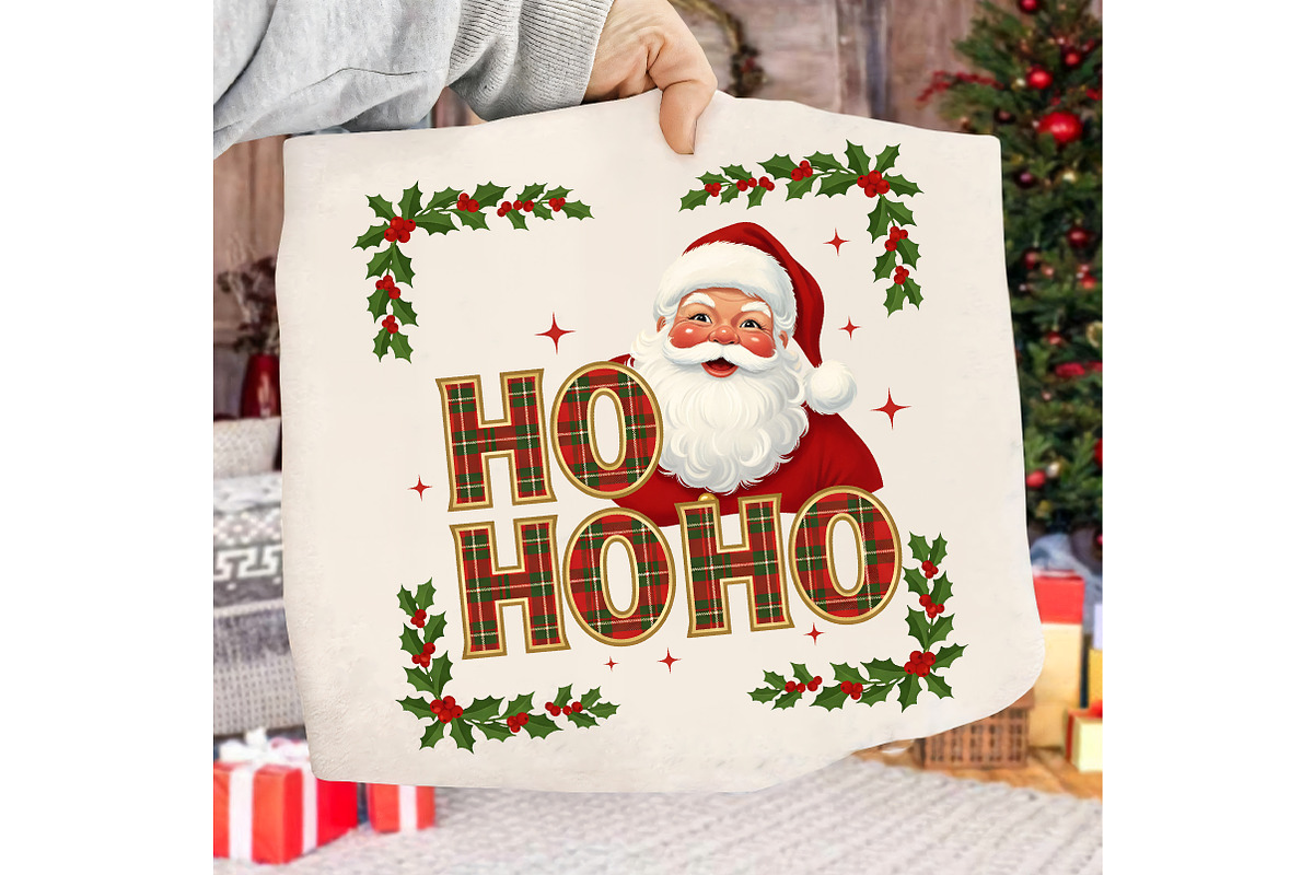 Ho Ho Ho Christmas with Santa Png, an Illustration by Libby Wishes (Photo 4 of 8)