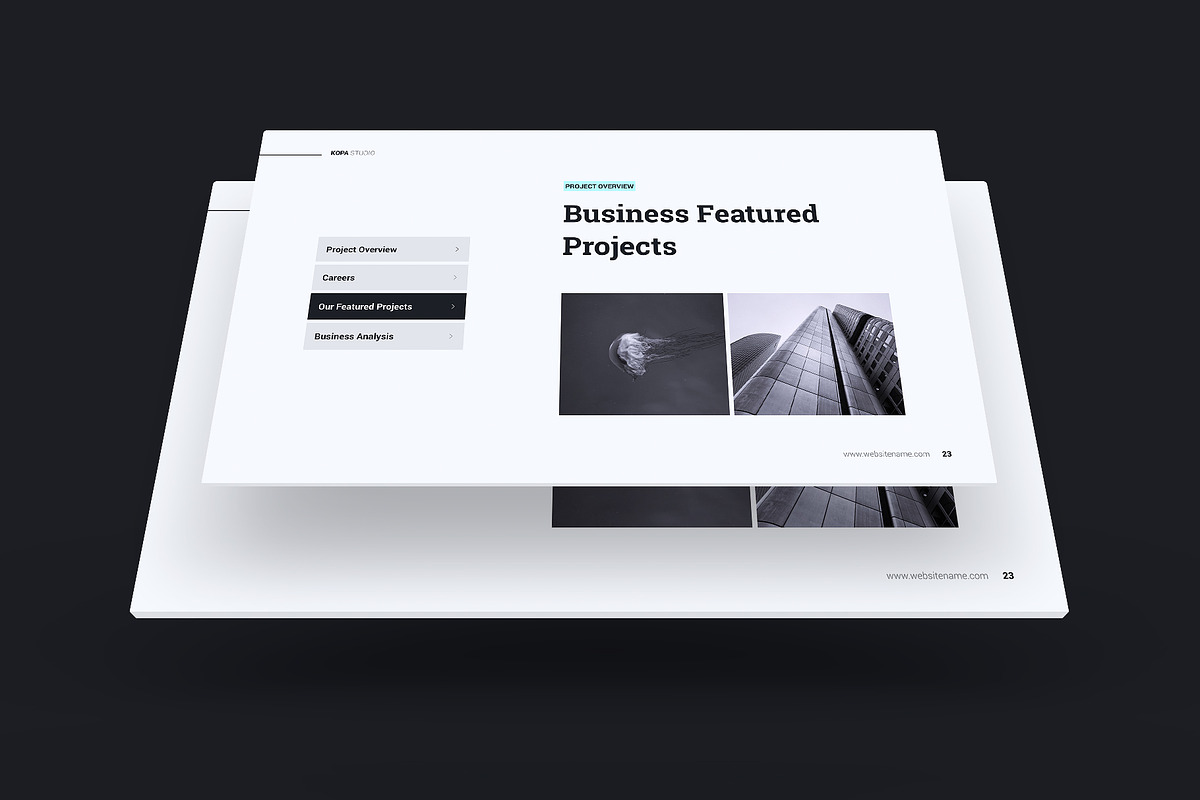 Kopa - Business Template, a Presentation Template by UDEA Store (Photo 3 of 14)