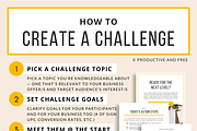 5-Day Lead Magnet Challenge Bundle, a Magazine Template by ProductiveandFree (Thumbnail 17 of 18)