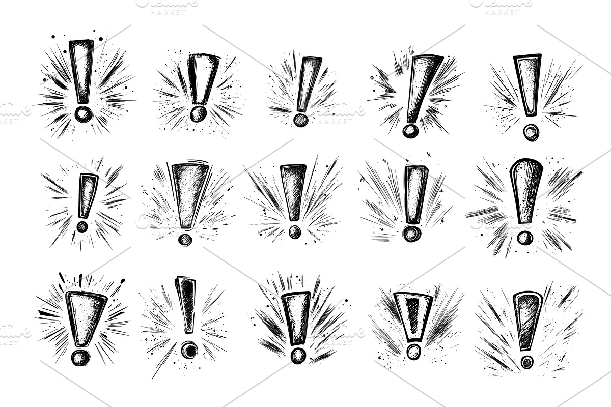 Expression emotional exclamation, an Object Illustration by Valerie Bodnar