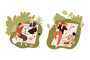 People having summer picnic set, a Person Illustration by Good Studio (Thumbnail 2 of 6)