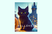 Halloween Mystical Posters JPEG, a Poster Template by kh_cat (Thumbnail 5 of 5)