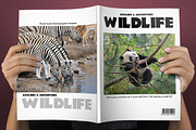 Wildlife Magazine Template, a Magazine Template by voryu (Thumbnail 2 of 5)