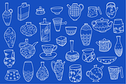 Ceramic Illustrations, a Decorative Illustration by Inkwell Supply Co (Thumbnail 2 of 8)