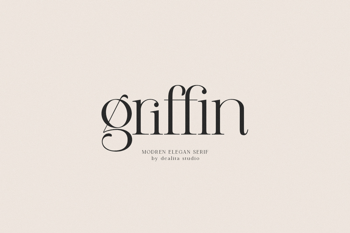 Griffin - Modern Serif, a Serif Font by dealitastudio (Photo 13 of 13)