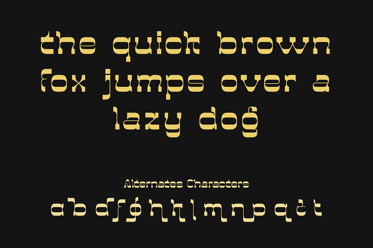 KAVINAS - Retro Display Font, a Font by Ekahermawan (Photo 9 of 13)