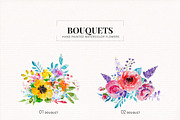 Awesome Blossom | Floral Kit, a Pattern Graphic by Squarepack (Thumbnail 3 of 12)
