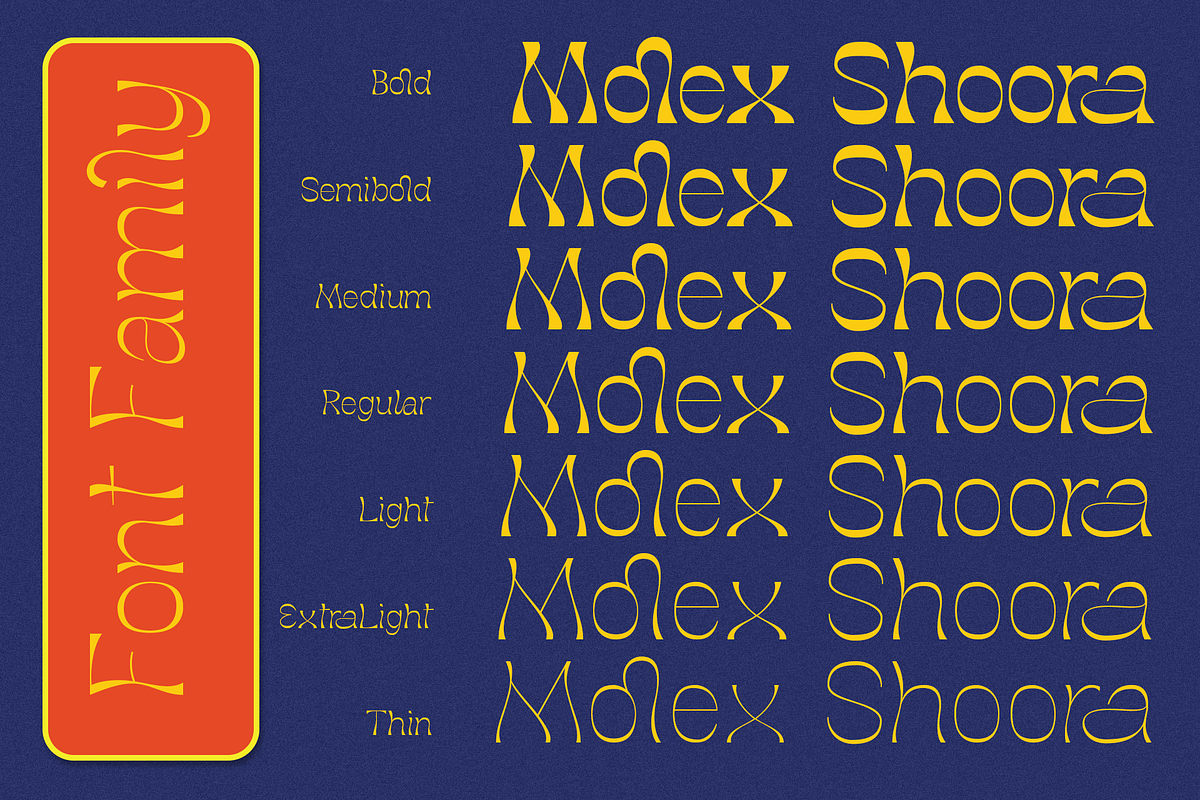 Molex Shoora | Reverse Contrast Font, a Handwritten Font by Jolicia Type (Photo 4 of 11)
