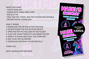 Neon Dragon Birthday Invitation, an Invitation Template by M9 Design (Thumbnail 4 of 4)