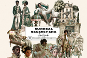 SURREAL REGENCY ERA CLIPART PACK, a Person Illustration by Daring Digies (Thumbnail 1 of 10)