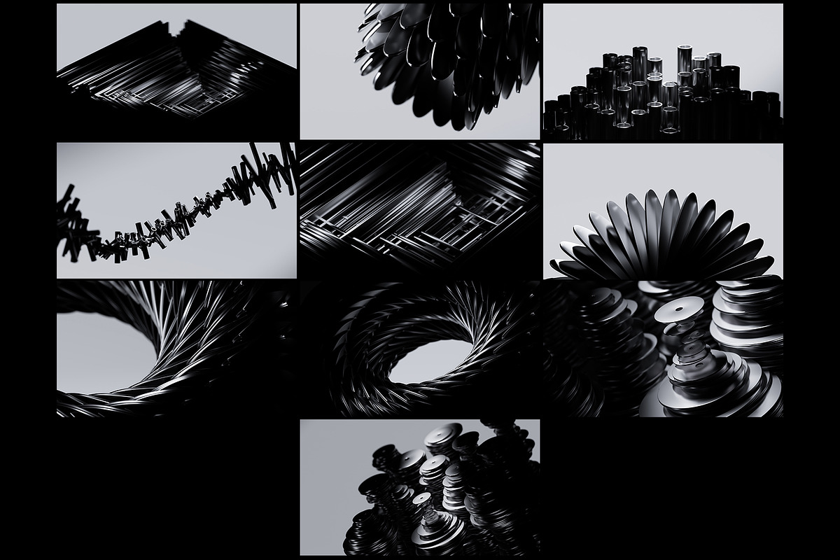 Dark & Light. Animated video, a Background Graphic by Mio Buono (Photo 2 of 9)