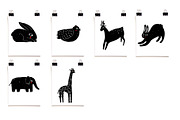 Cute animals BUNDLE, an Animal Illustration by Mii Lab (Thumbnail 4 of 20)
