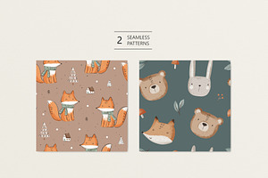 2 patterns, a Pattern Graphic by Olena Kuznietsova