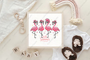 Hello Summer Flamingo Summer PNG, an Illustration by CraftArtStudio (Thumbnail 4 of 4)