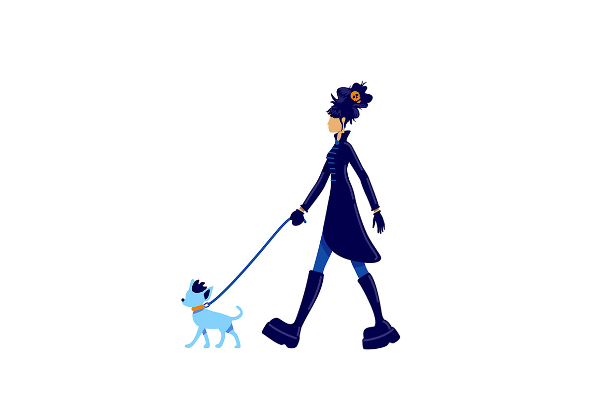 Alternative lifestyle SVG characters, a Person Illustration by IMG visuals characters (Photo 11 of 37)