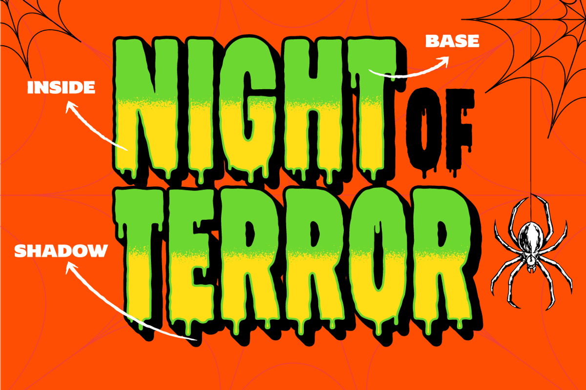 Hellbumps - Classic Horror Typeface, a Sans Serif Font by Roams Type (Photo 6 of 7)
