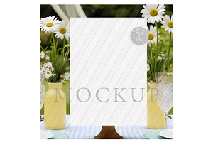 Daisy Floral Summer Mockup, a Mockup by Sunflower Day Love