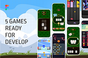 5 games, an App Template by Shoppie (Thumbnail 1 of 6)
