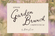 Garden Brunch Script & Sans Duo